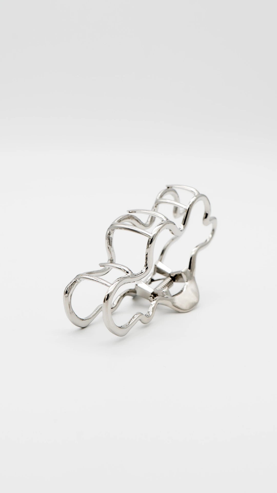 Silver Lining Claw Clip