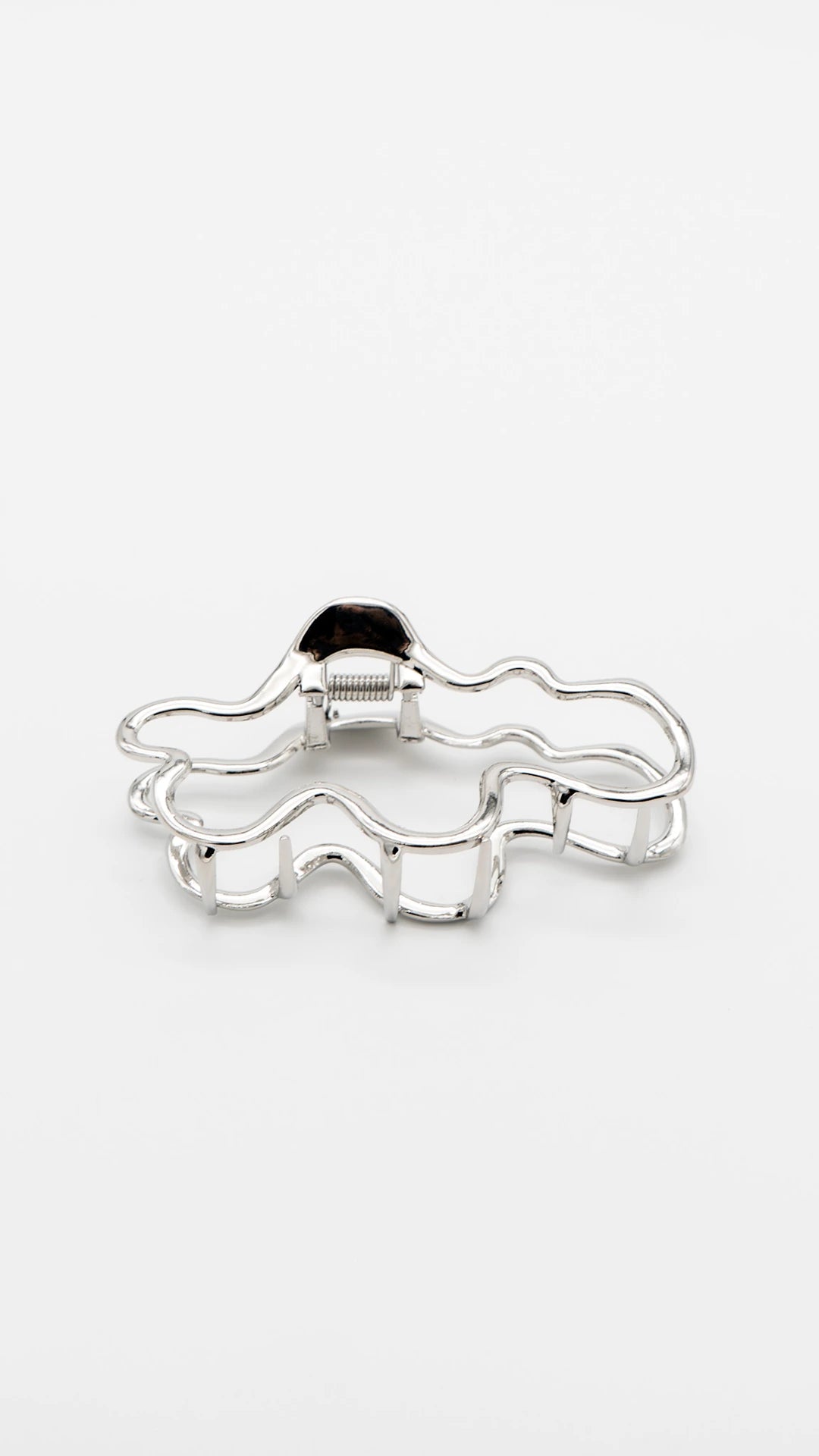 Silver Lining Claw Clip