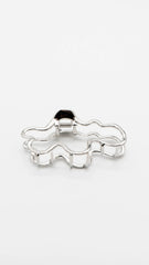 Silver Lining Claw Clip