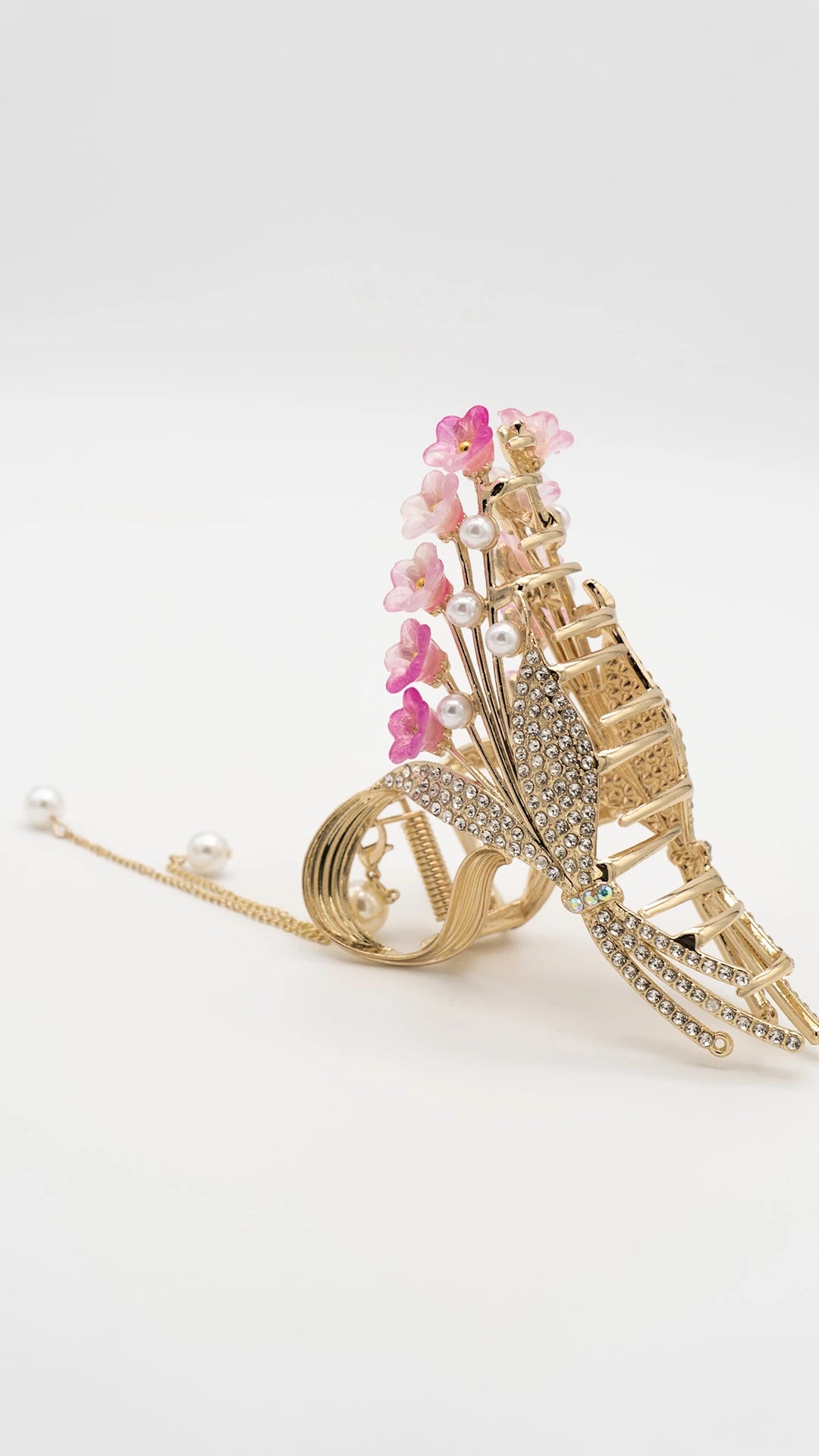 Blush Bloom Claw Clip