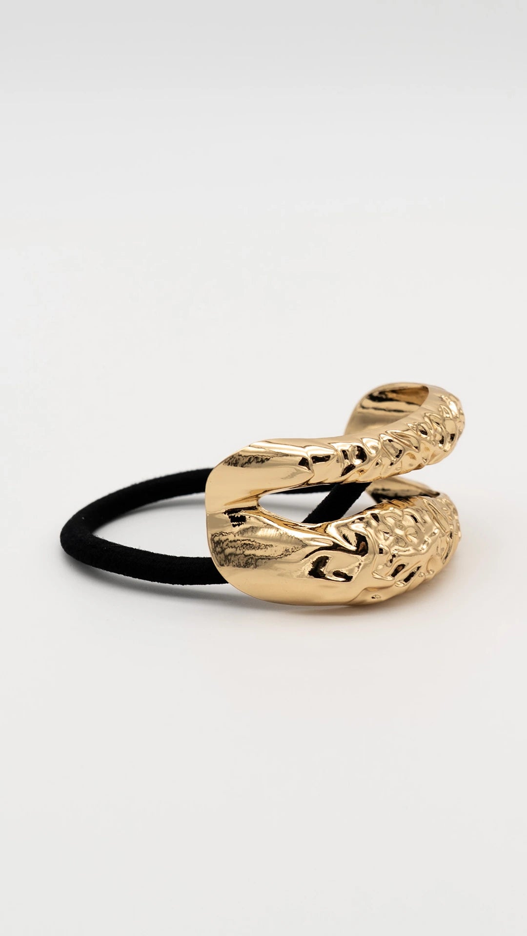 Sculpted Gild Hair Cuffs