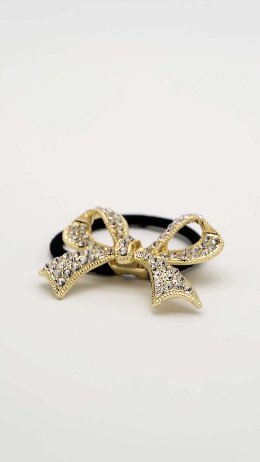 Crystal Bow Hair Cuffs