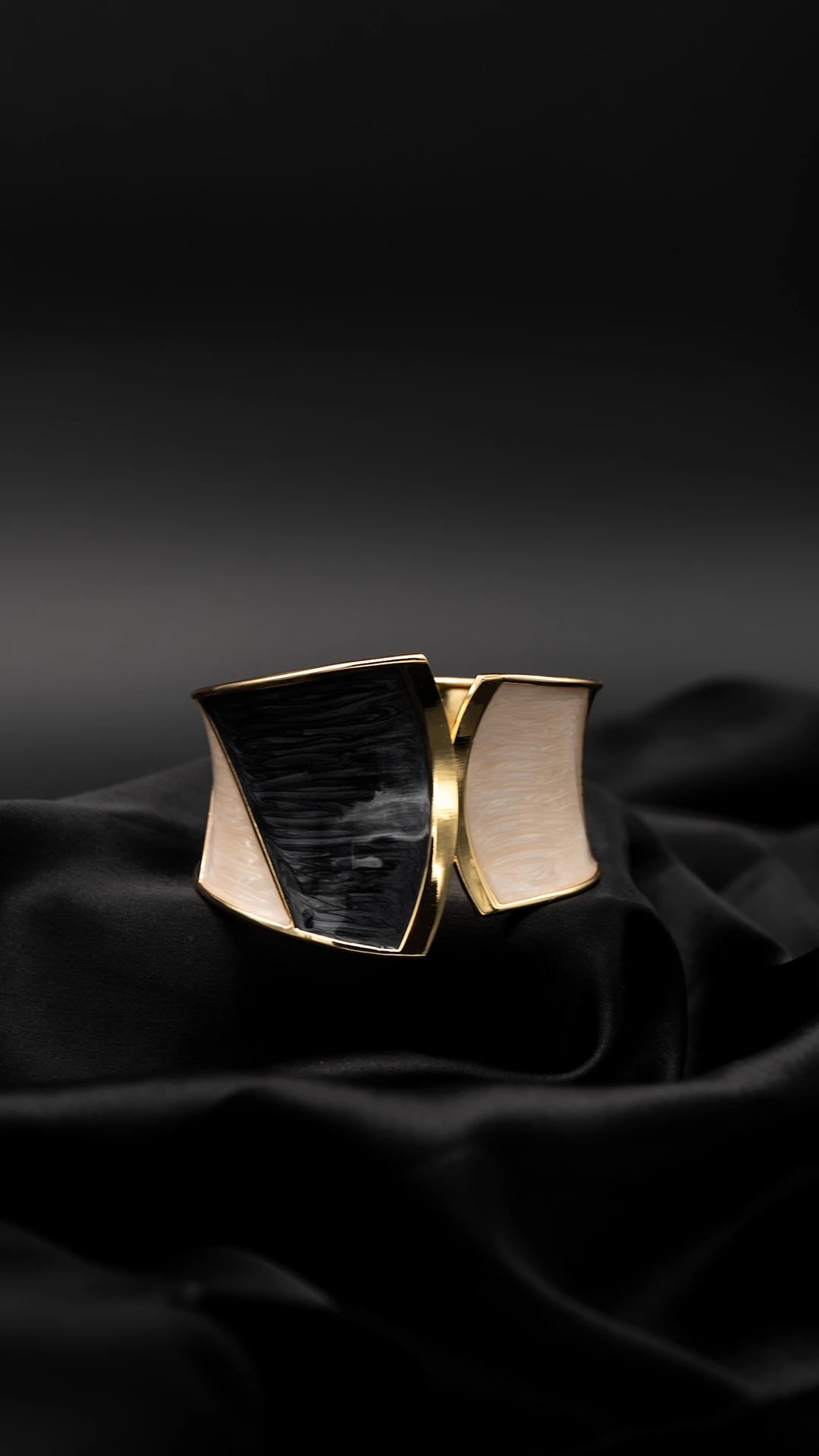 Zyra Black Bangle