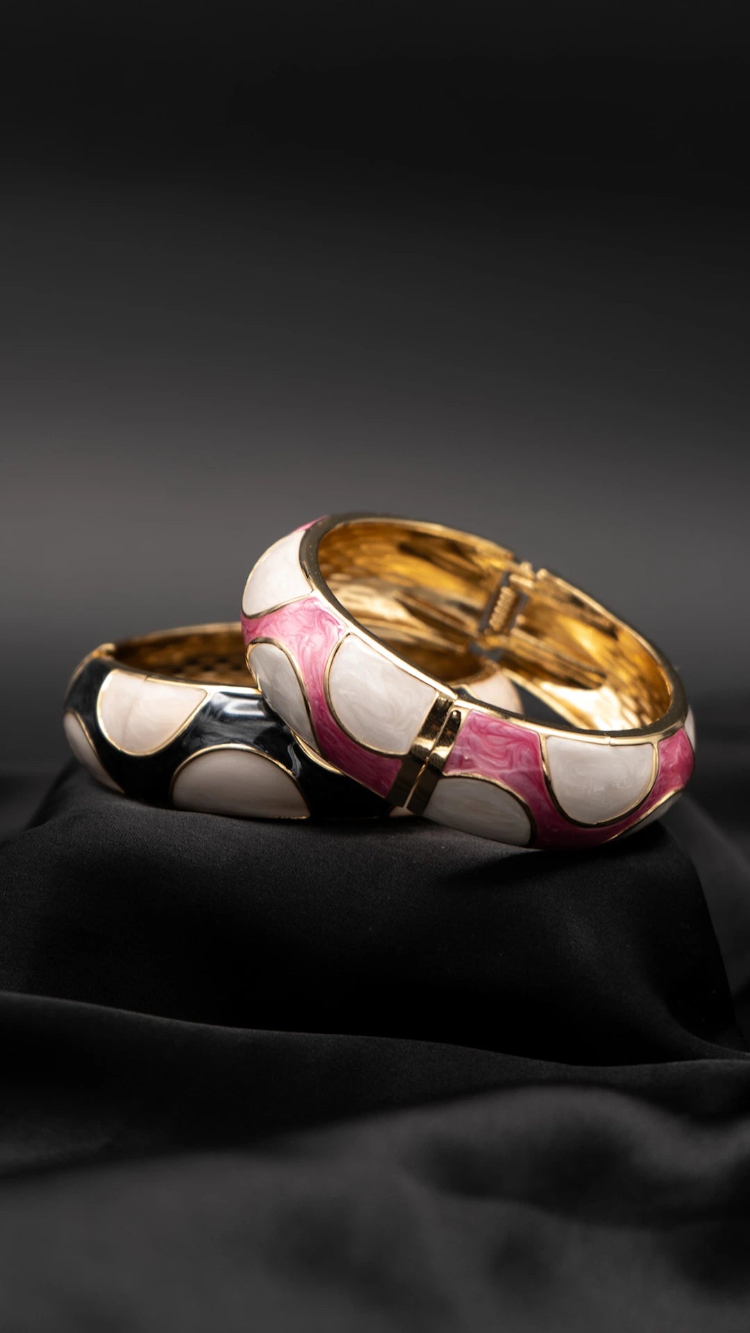 Black Avelyn Bangle