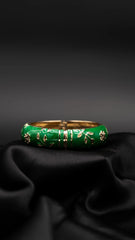 Olive Bloom Bangle