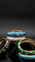 Olive Bloom Bangle