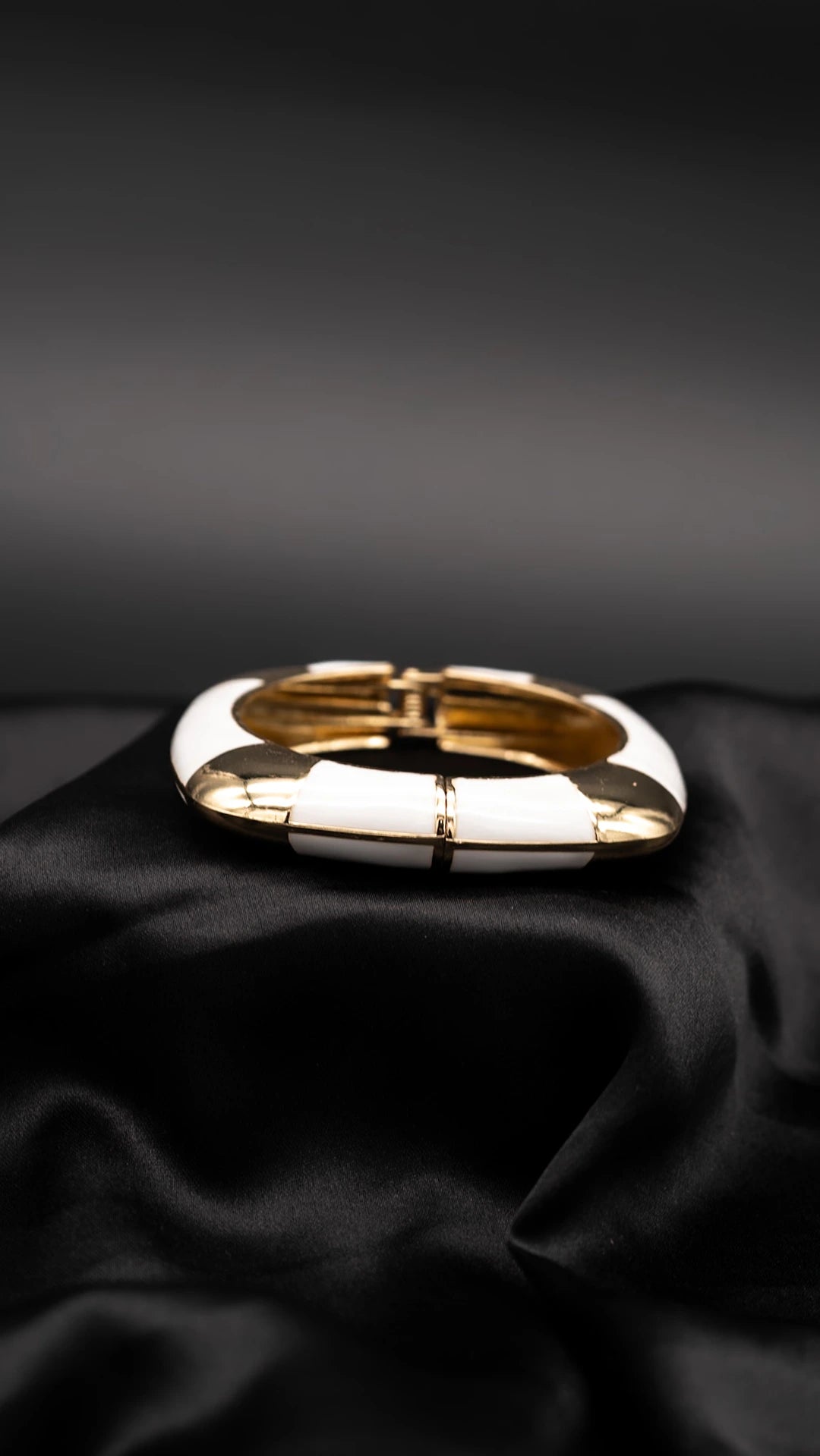 Frosty Arc Bangle