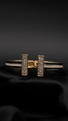Mono Sparkle Bangle