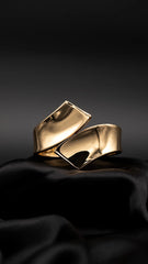Molten Fold Bangle
