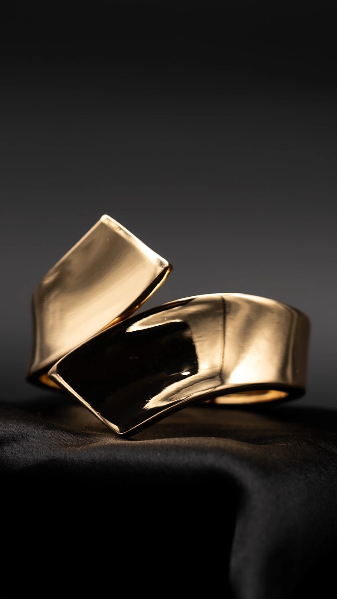 Molten Fold Bangle