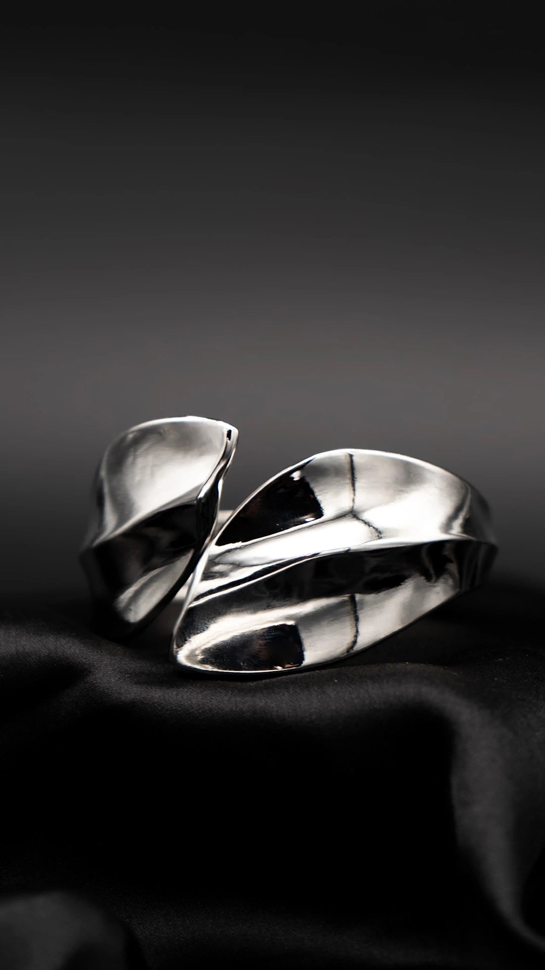 Silver Flux Bangle
