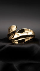 Golden Flux Bangle
