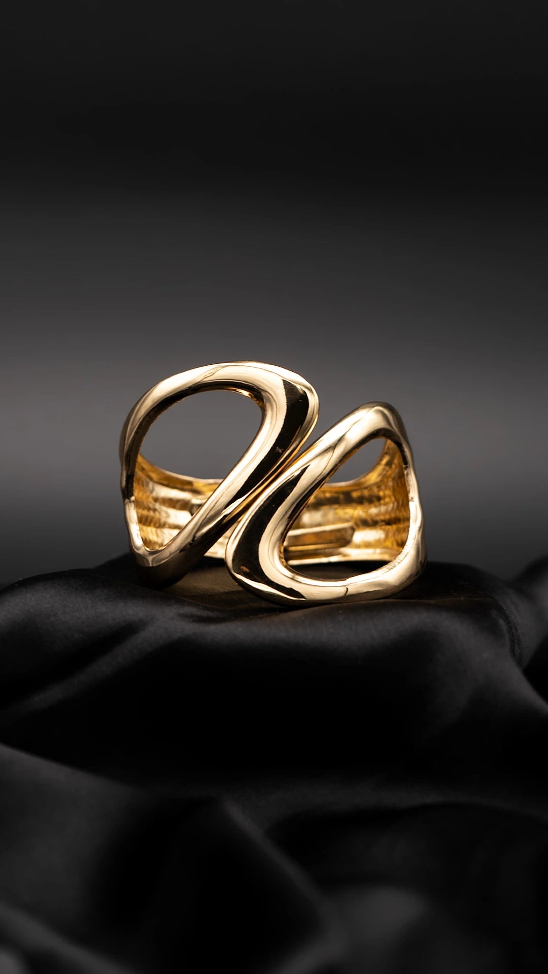 Gold Solace  Bangle