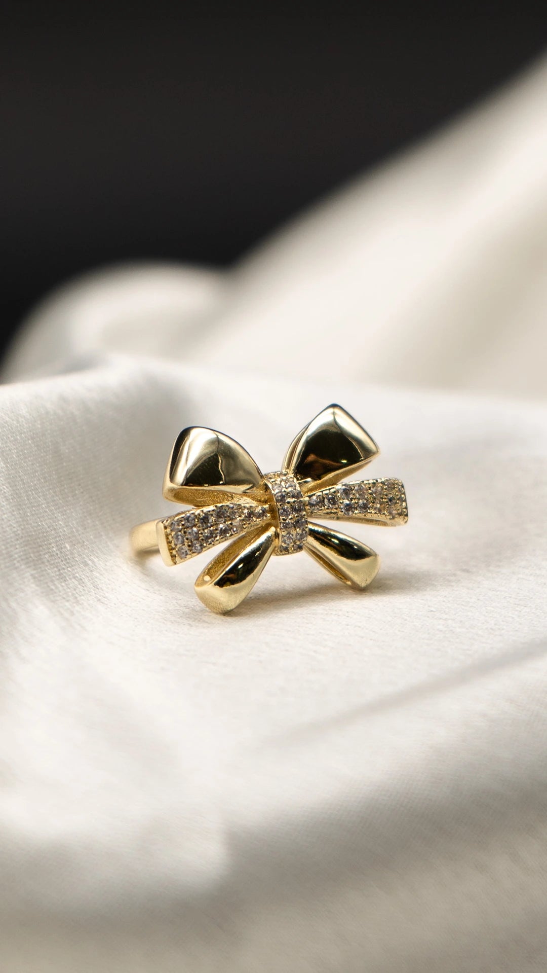 Belle Bow Statement Ring