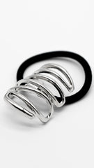 Silver Flow Hair Cuff