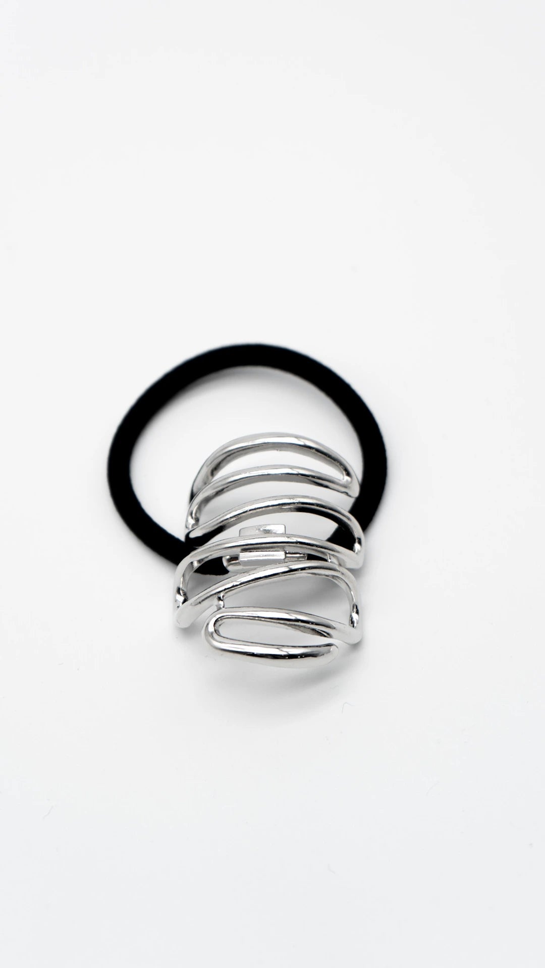 Silver Flow Hair Cuff