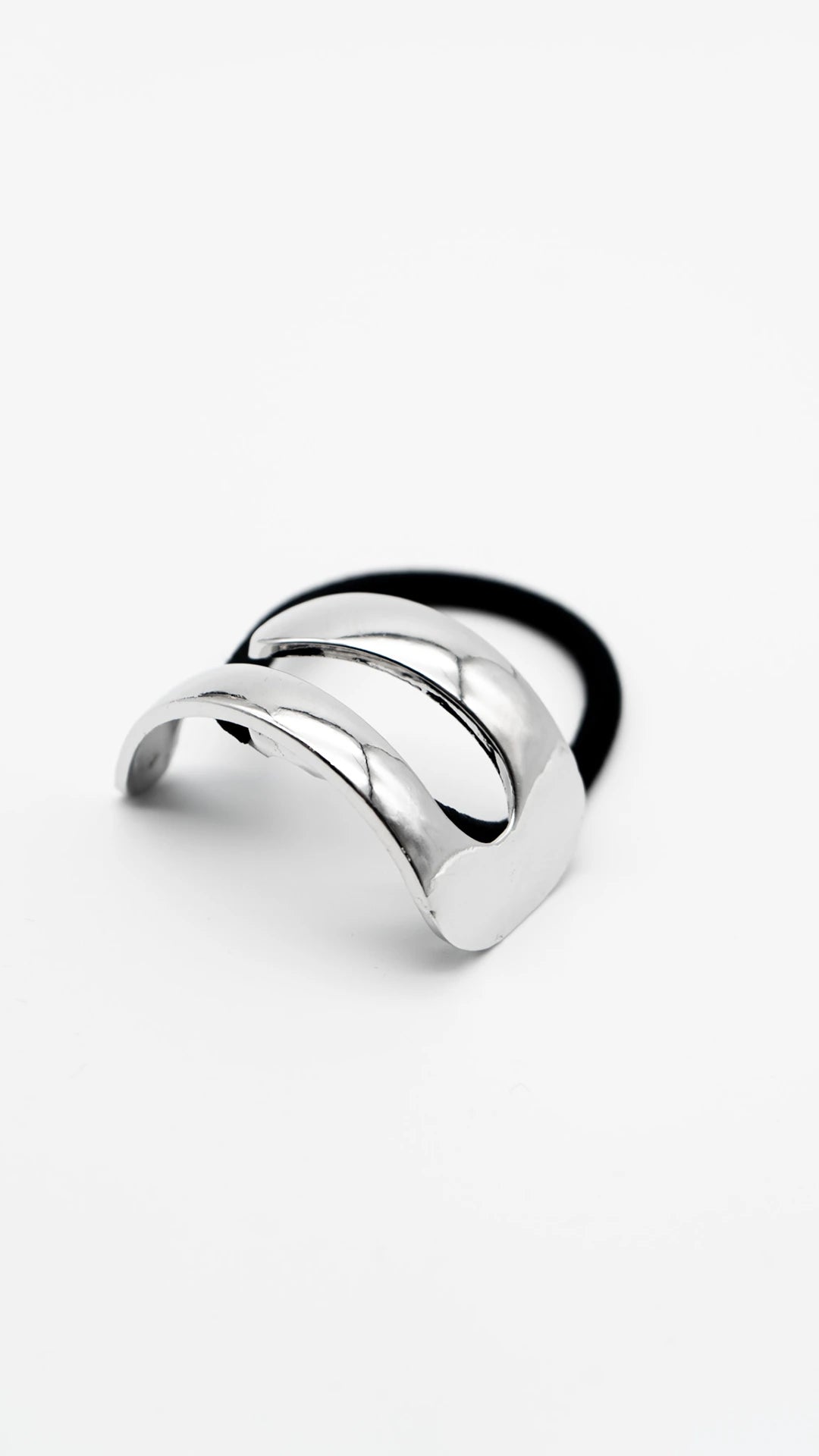 Lunar Arc Hair Cuff