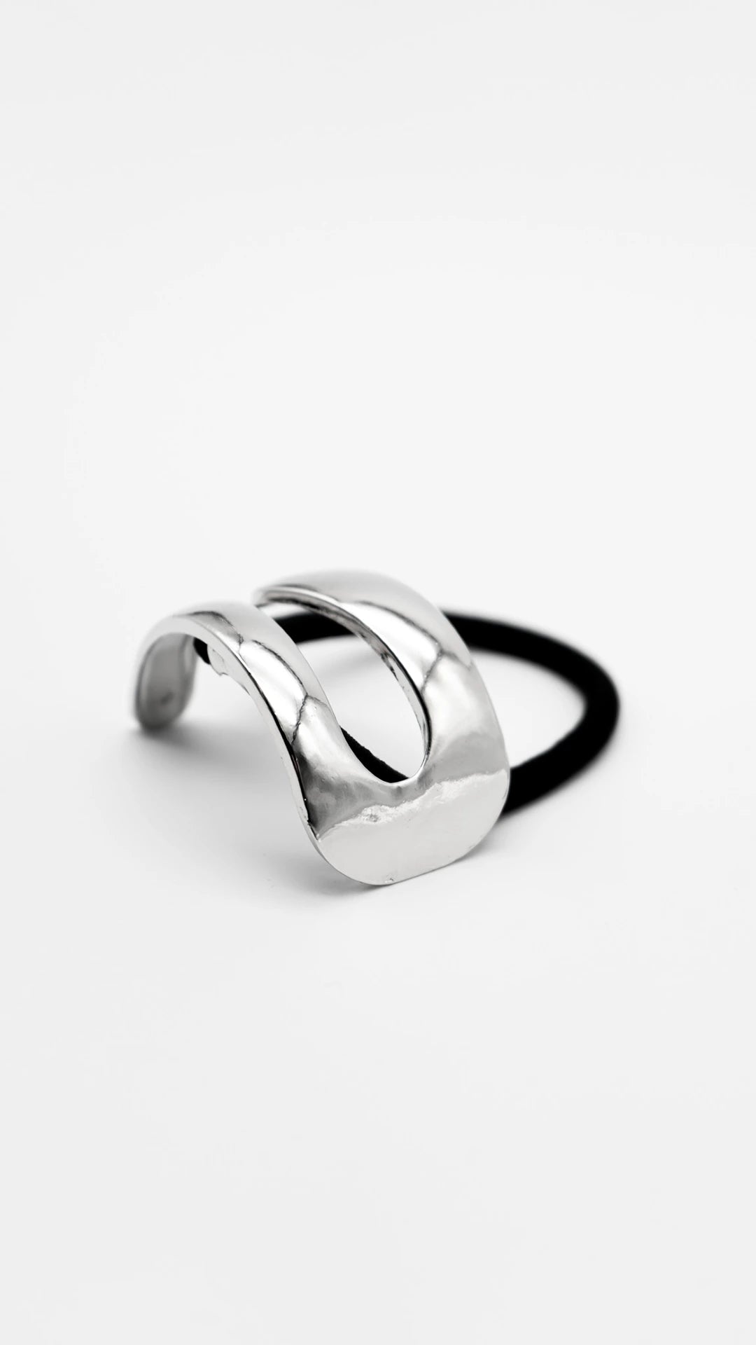 Lunar Arc Hair Cuff