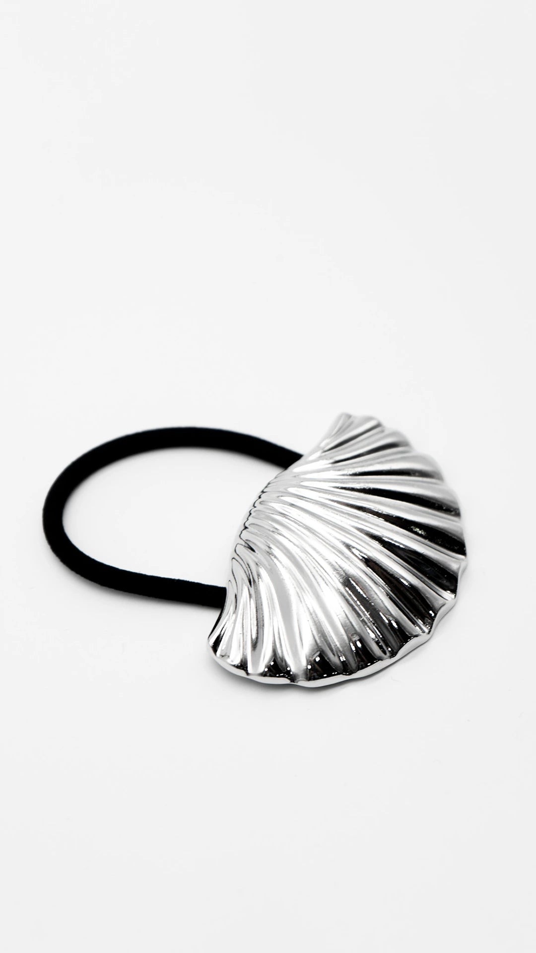 Silver Shell Hair Cuff