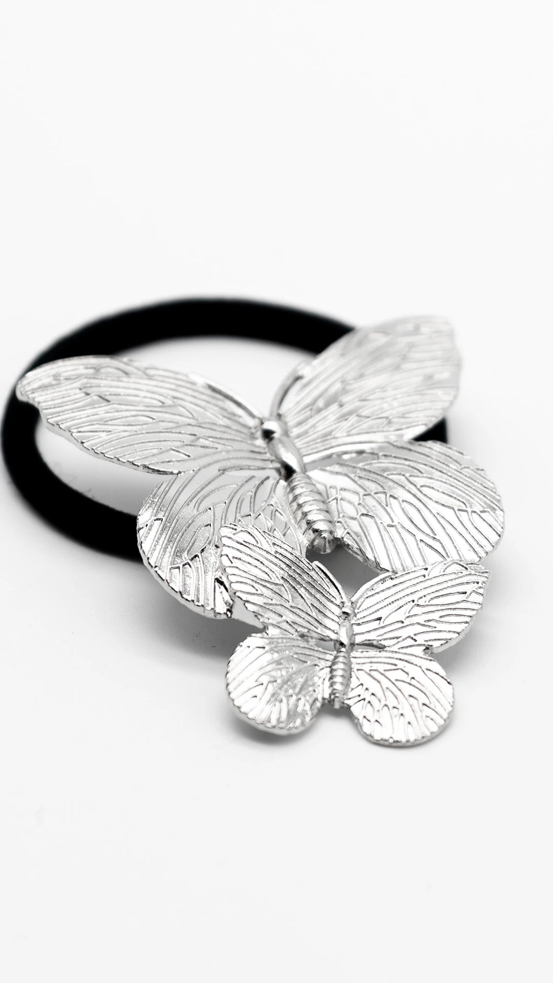 Silver Duo Hair Cuff