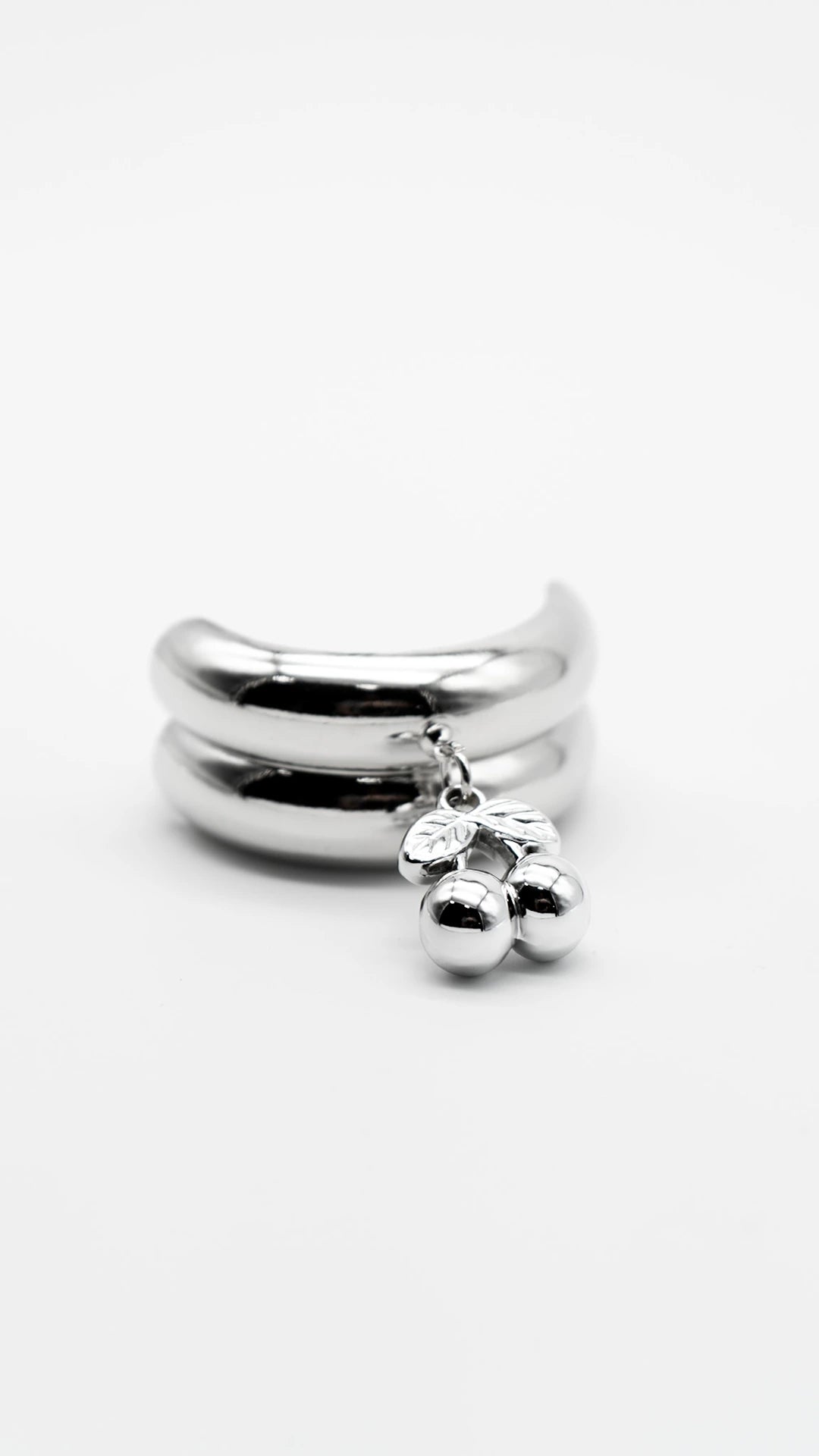 Silver Chérie Hair Cuff