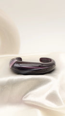 Mulberry Dome Resin Bangle