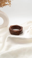 The Geometry Wooden Bangle