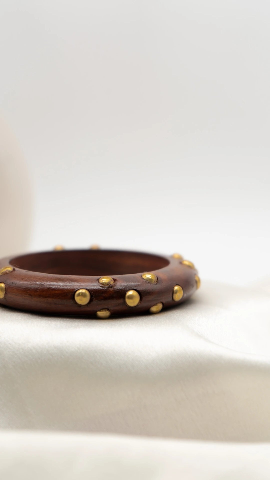 Luxe Speckle Wooden Bangle
