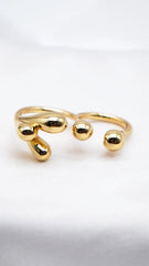 Dual Aura Statement Ring