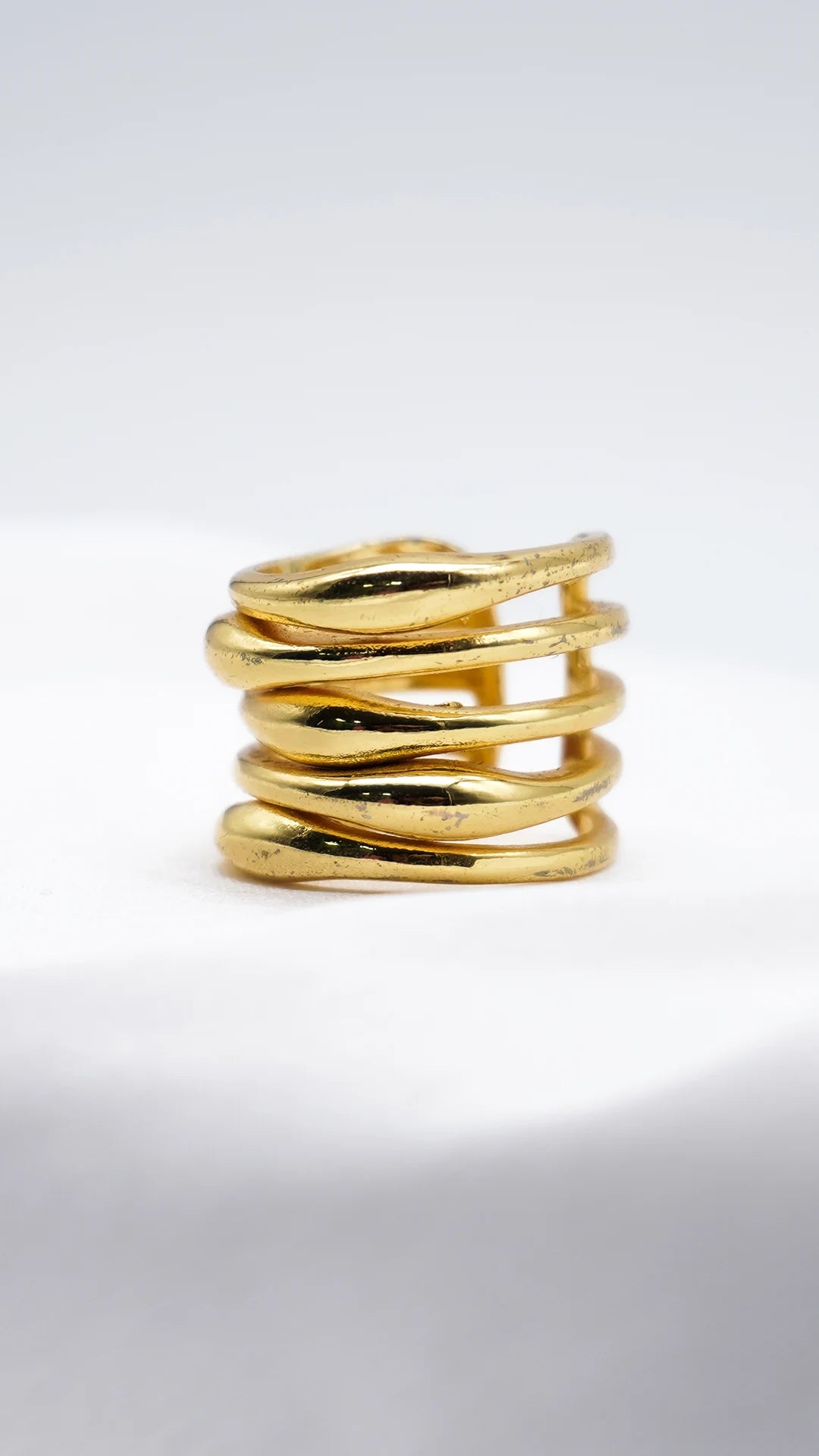 Muse Band Statement Ring