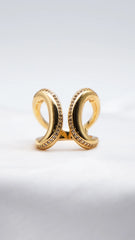 Radiant Rove Statement Ring