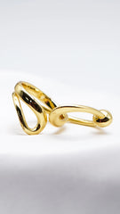 Clash Curve Statement Ring