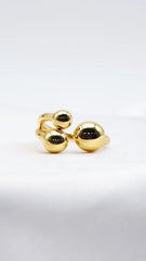 Trio Gleam Statement Ring