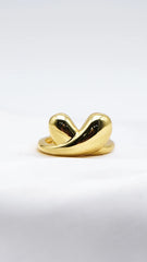 Goldwhirl Statement Ring