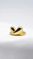 Goldwhirl Statement Ring
