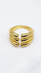 The Golden Grip Statement Ring