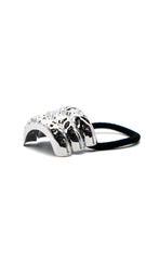Silver Wave Cuff