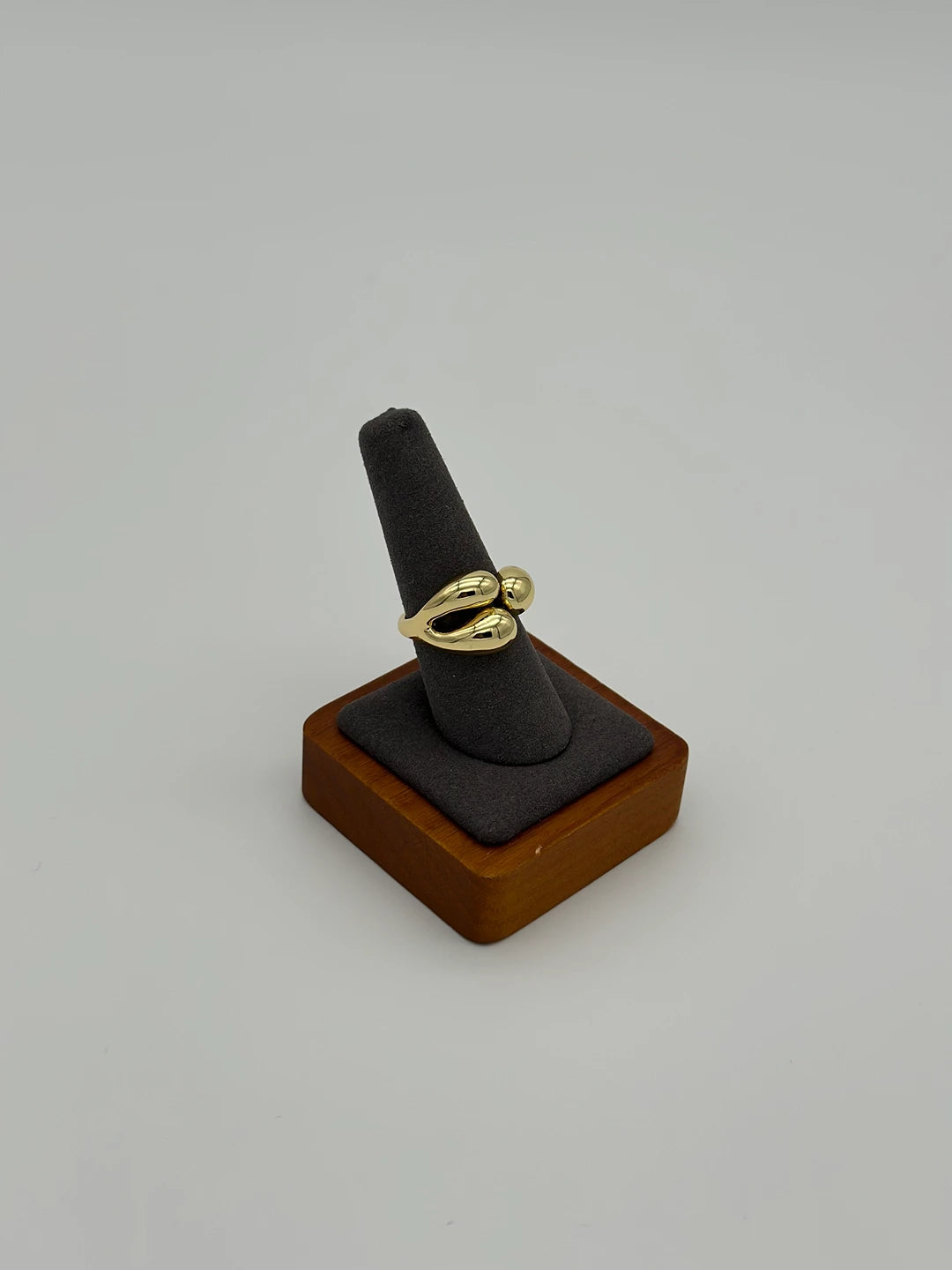 Dewdrop Statement Ring