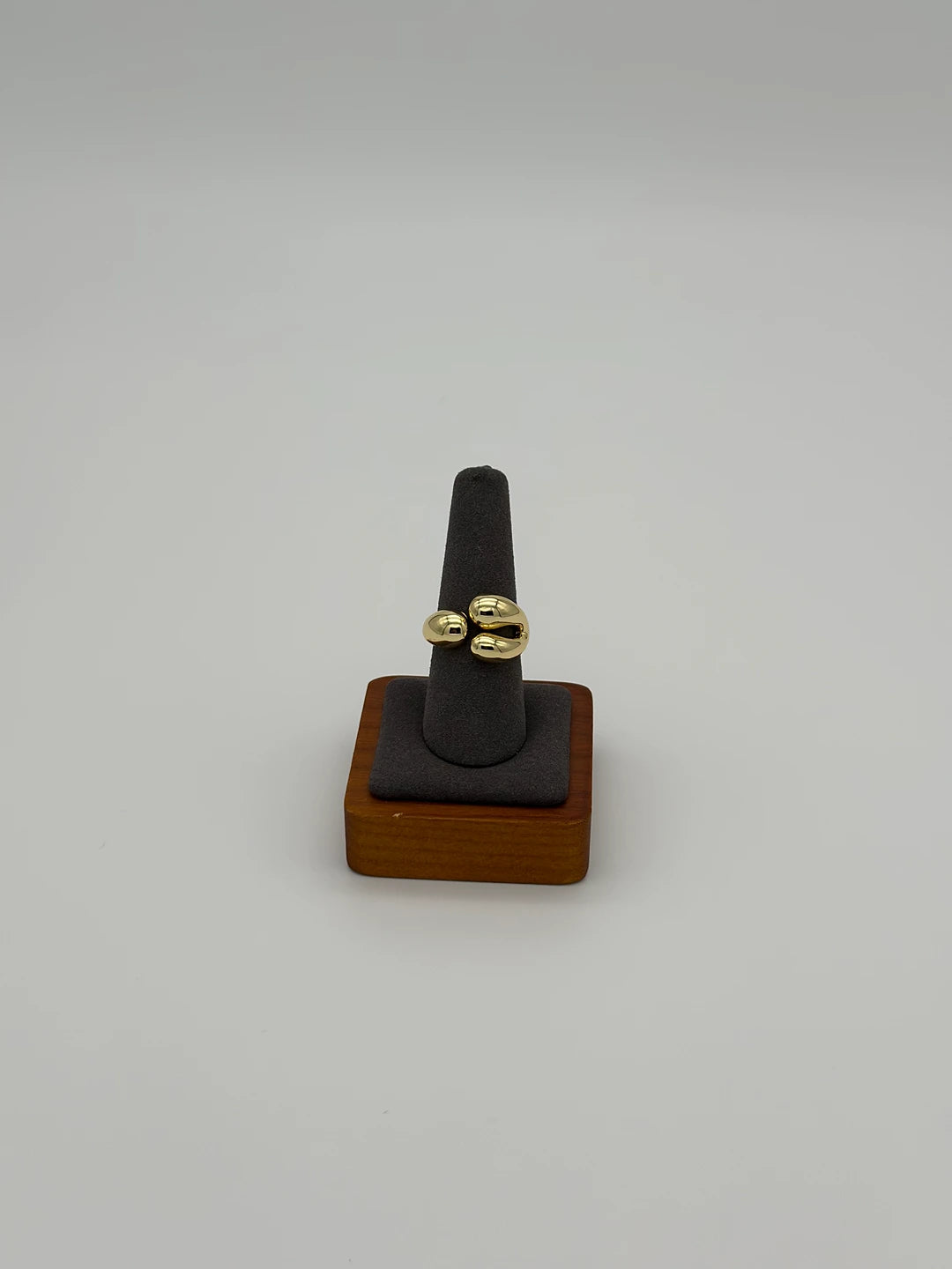 Dewdrop Statement Ring