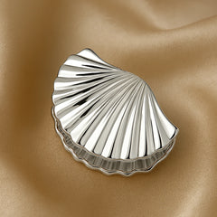 Aurelia Shell Silver Plated Clip (Small Size)