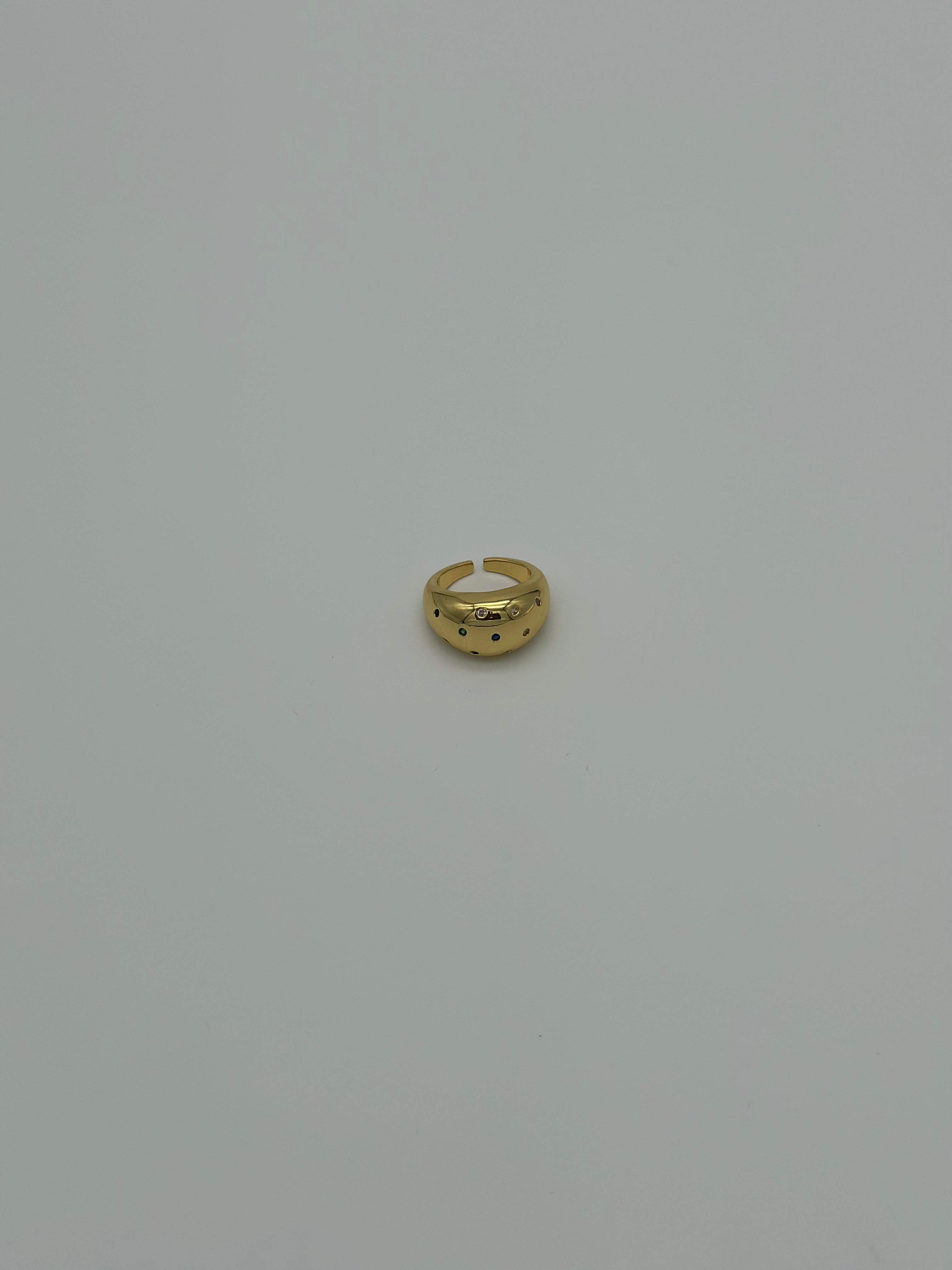 Gem Hue Statement Ring