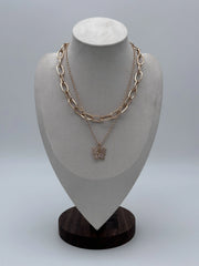 Golden Flutter Necklace