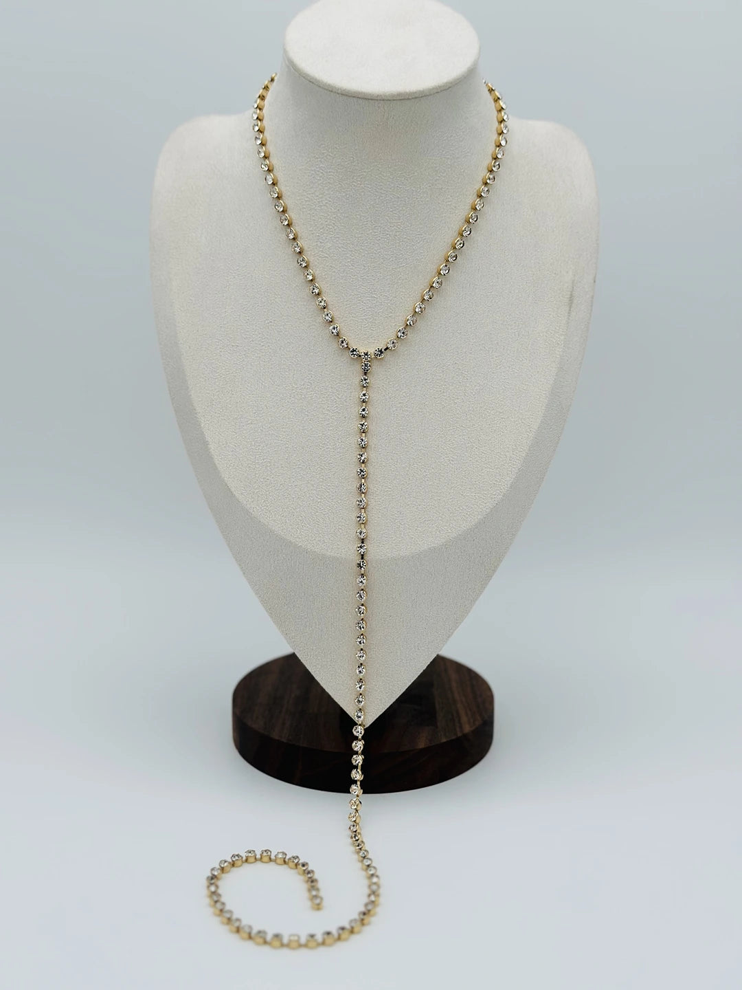 Sparkle Thread Necklace