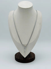 Silver Fang Necklace