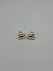 Pearlcore Hearts Earrings