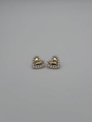 Pearlcore Hearts Earrings