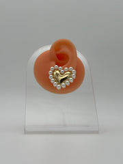 Pearlcore Hearts Earrings