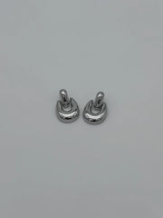 Chrome Loops Earrings