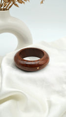 The Halo Wooden Bangle