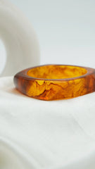 Golden Hour Resin Bangle